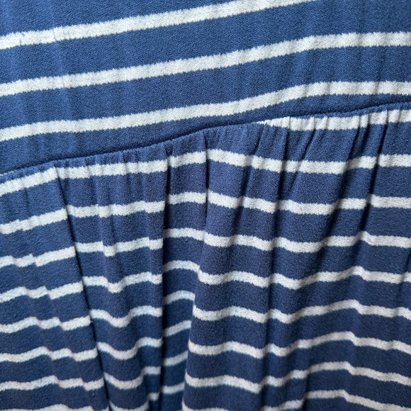 Tiffany & Grey Blue and White Stripe Dress - Picture 2 of 3